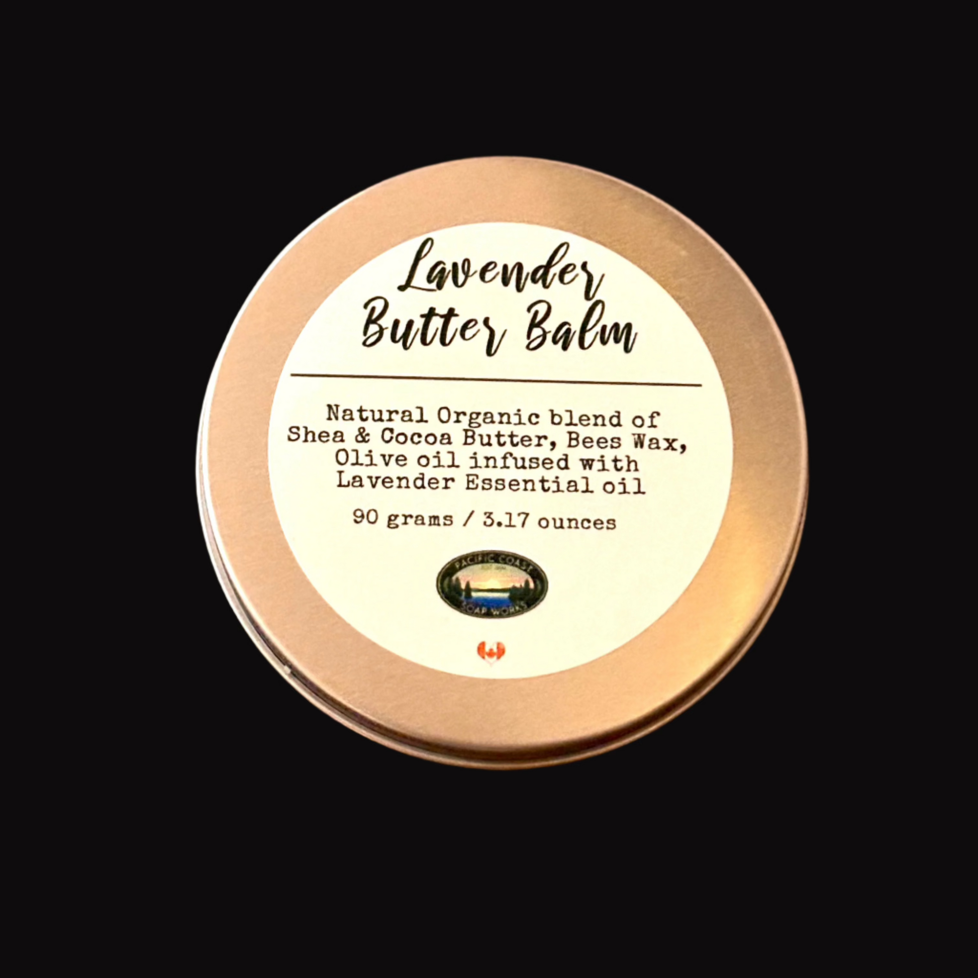 Lavender body butter balm. Beeswax body butter