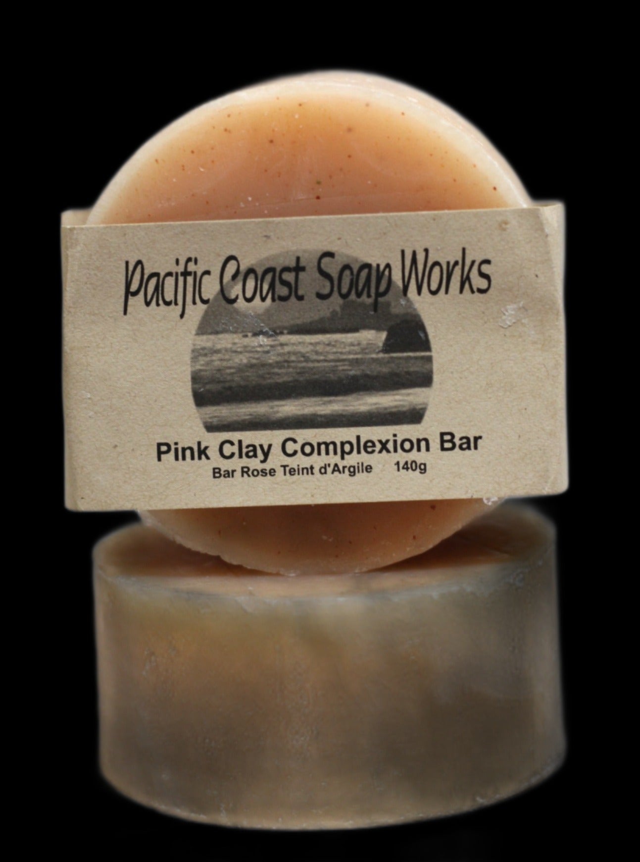pink clay complexion bar. pink clay soap. soap works. handmade soap canada. natural soap companies. vancouver soap company.