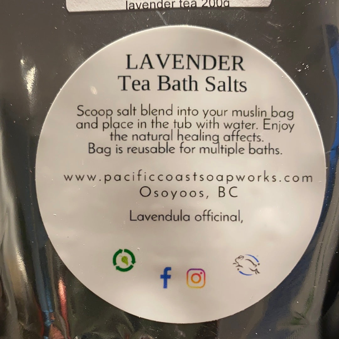 Lavender Herbal Bath Tea